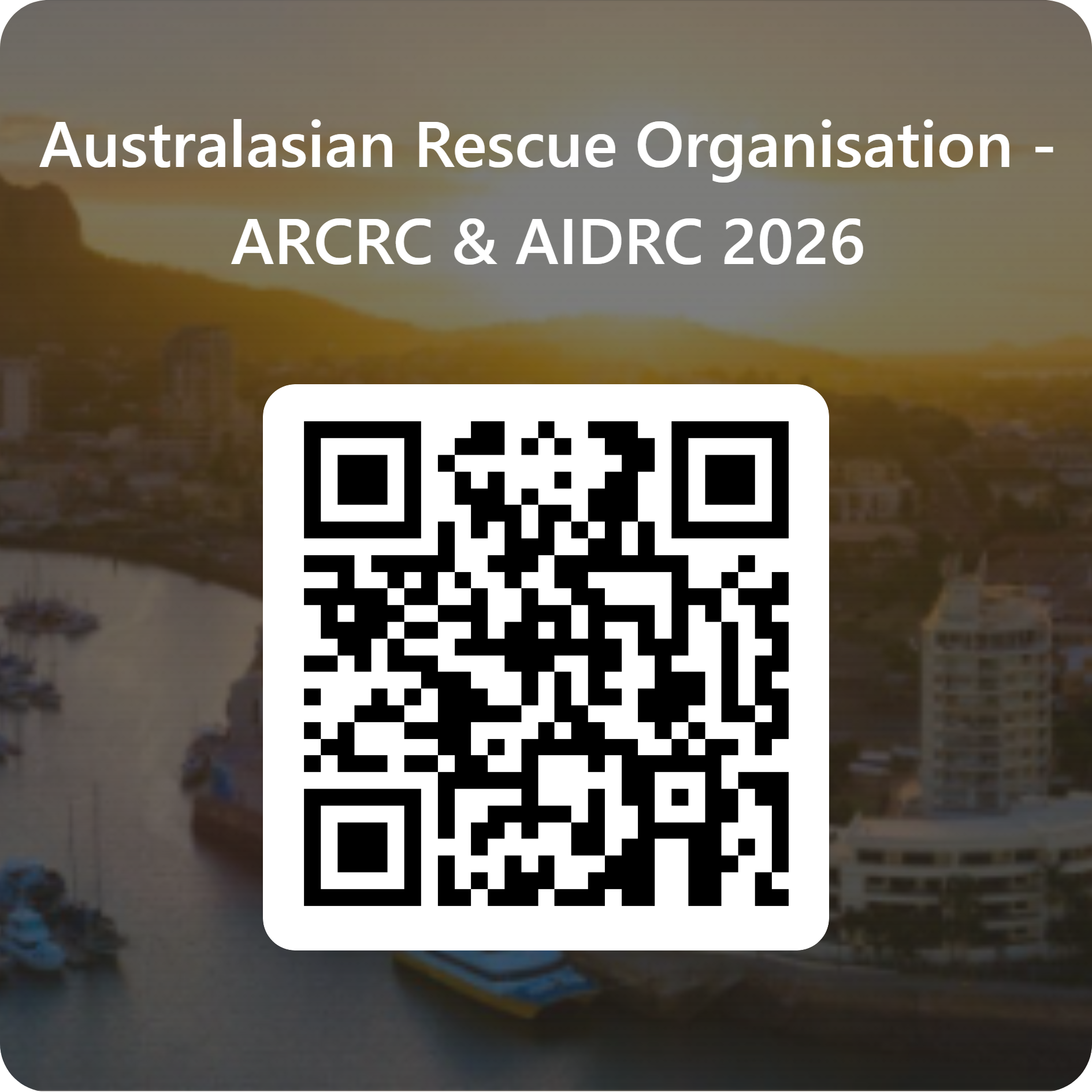 ARRO | QRCode for ARO ARCRC AIDRC 2026